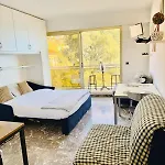 Apartment Berkeley, Studio, Terrasse, Vue Mer, Parking, Clim Menton