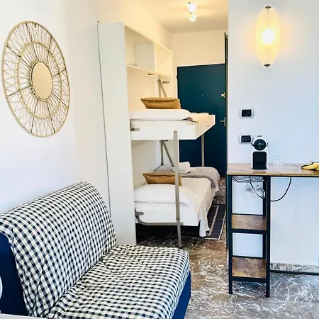 Appartamento Berkeley, Studio, Terrasse, Vue Mer, Parking, Clim Mentone