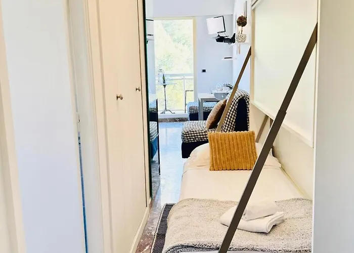 Berkeley, Studio, Terrasse, Vue Mer, Parking, Clim * 芒通