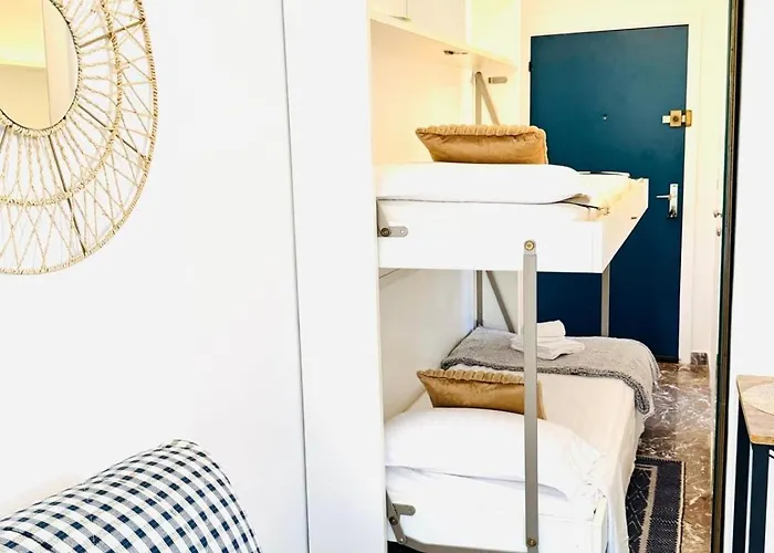 Berkeley, Studio, Terrasse, Vue Mer, Parking, Clim Daire Menton